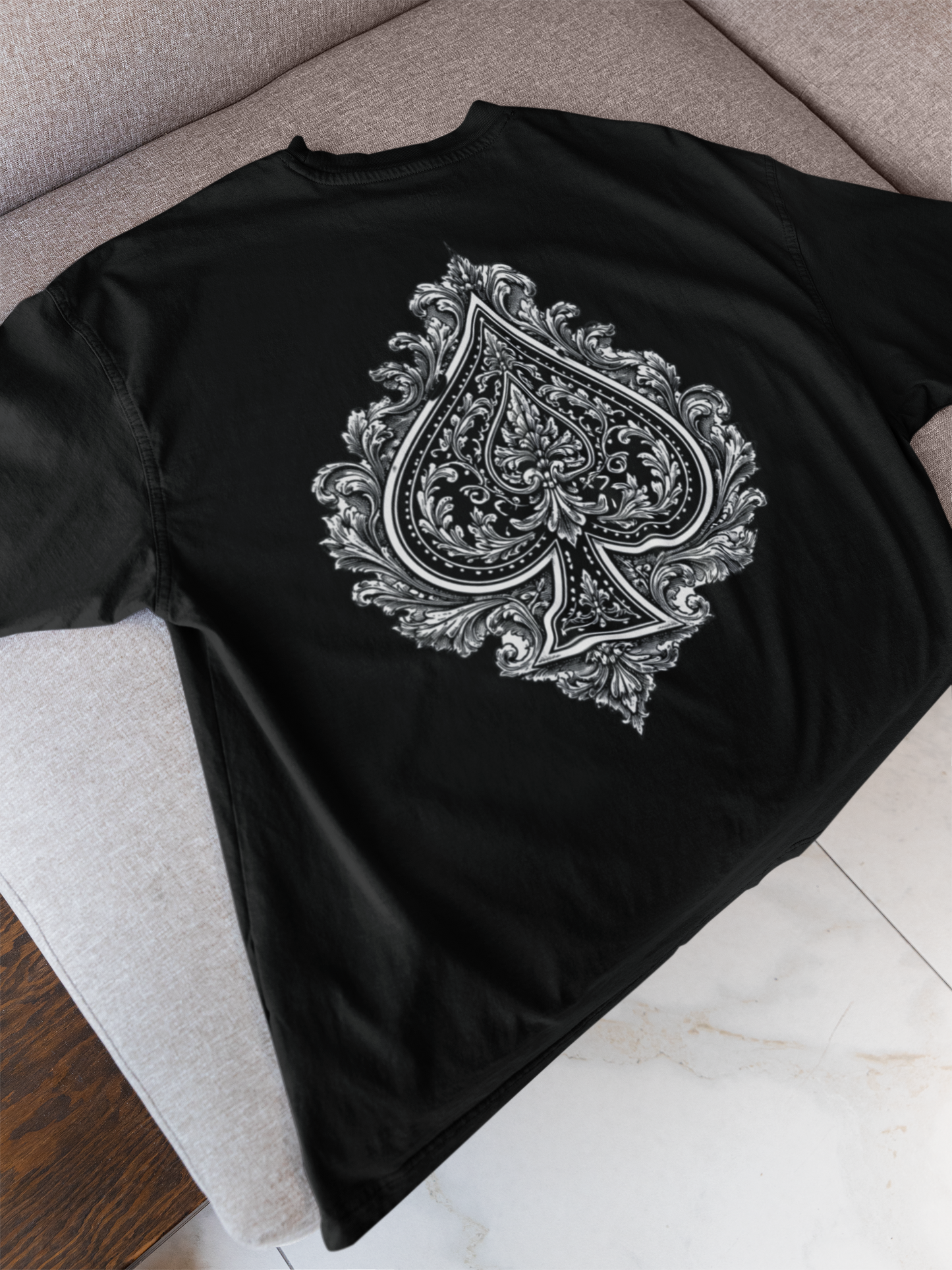 All in Unisex Oversized Classic T-Shirt - Black