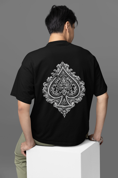 All in Unisex Oversized Classic T-Shirt - Black