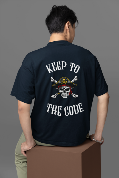 Keep to the Code Oversized Graphic T-Shirt