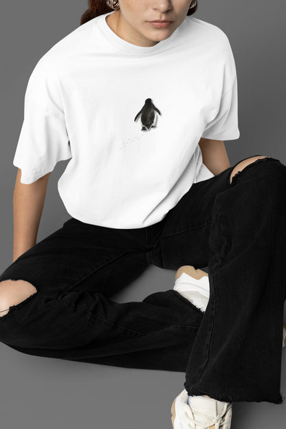 The Penguin Oversized Graphic T-Shirt